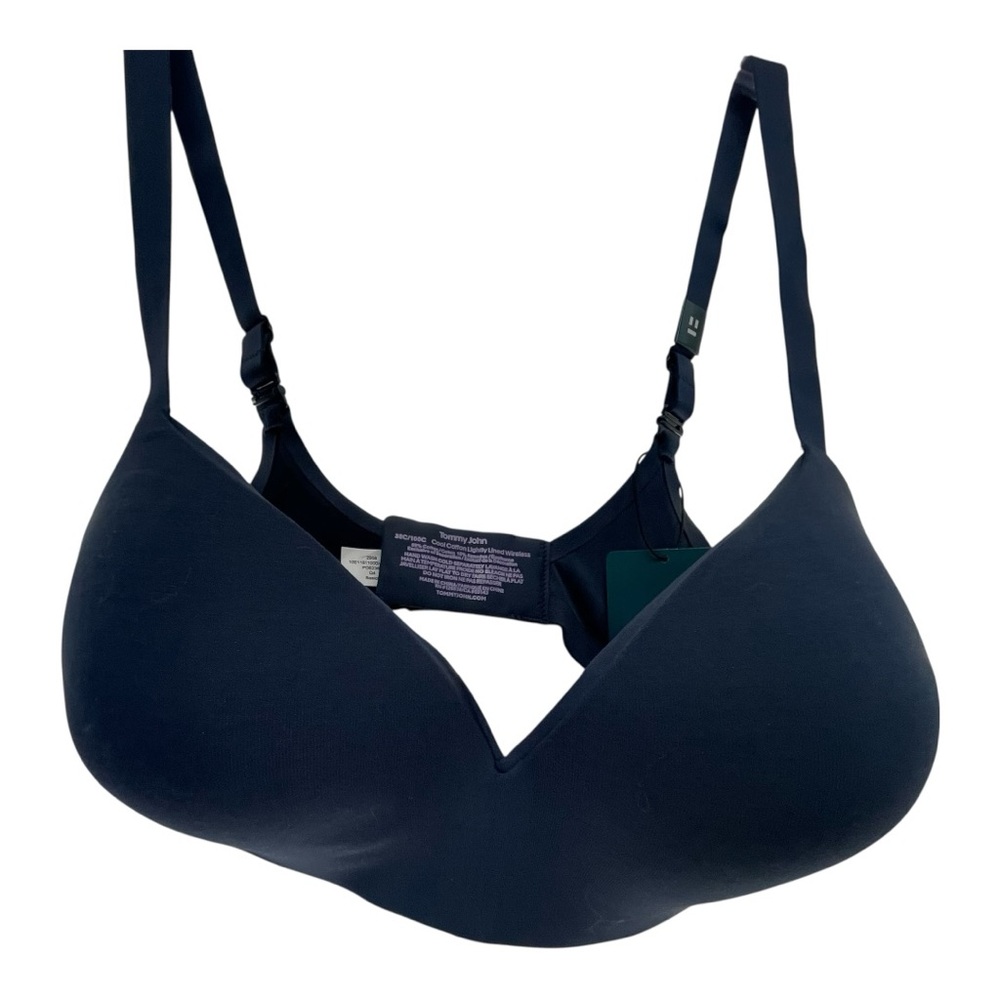 Tommy John Blue Smooth-Cup Bra Intimates